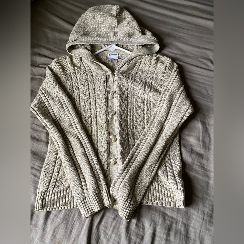 button up sweater